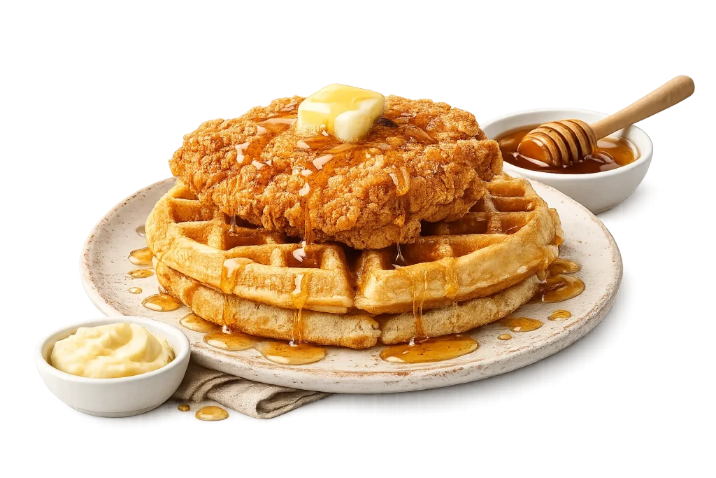 Chick-fil-A chicken and waffles