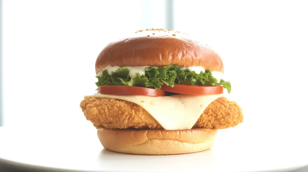 Chick fil A Deluxe Sandwich