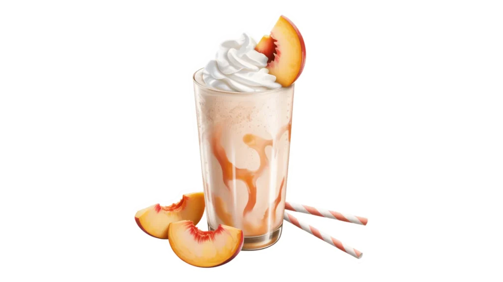 Peach Milkshake
