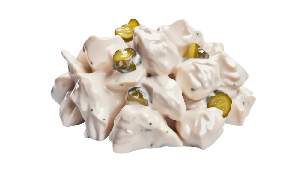 Slightly sweet pickle finish