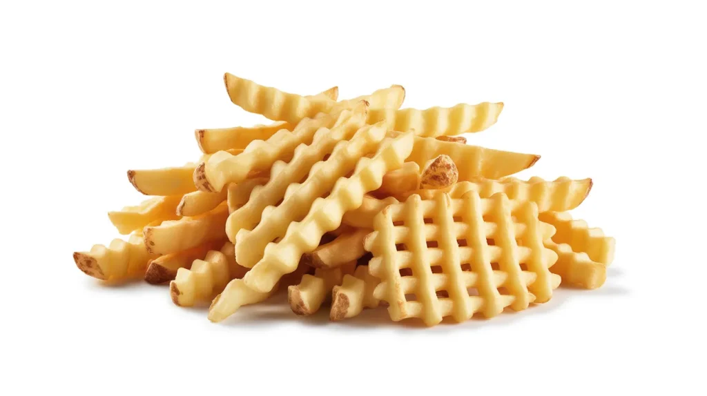 Waffle Potato Fries Small Waffle Fries Fries 1 2